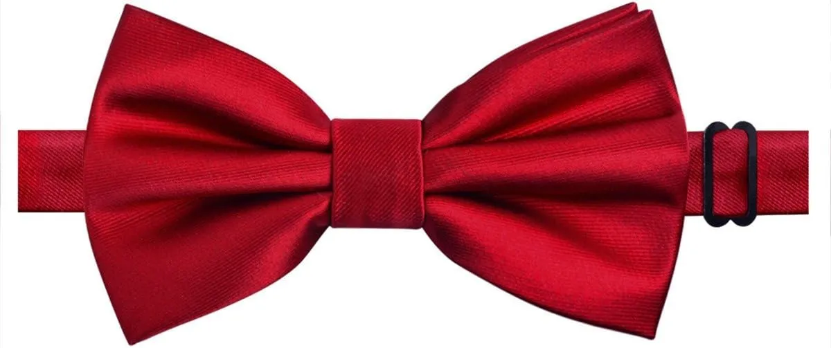 Alizeal Multicolored Silk Solid Cummerbund for Mens Gift Bow Tie Set