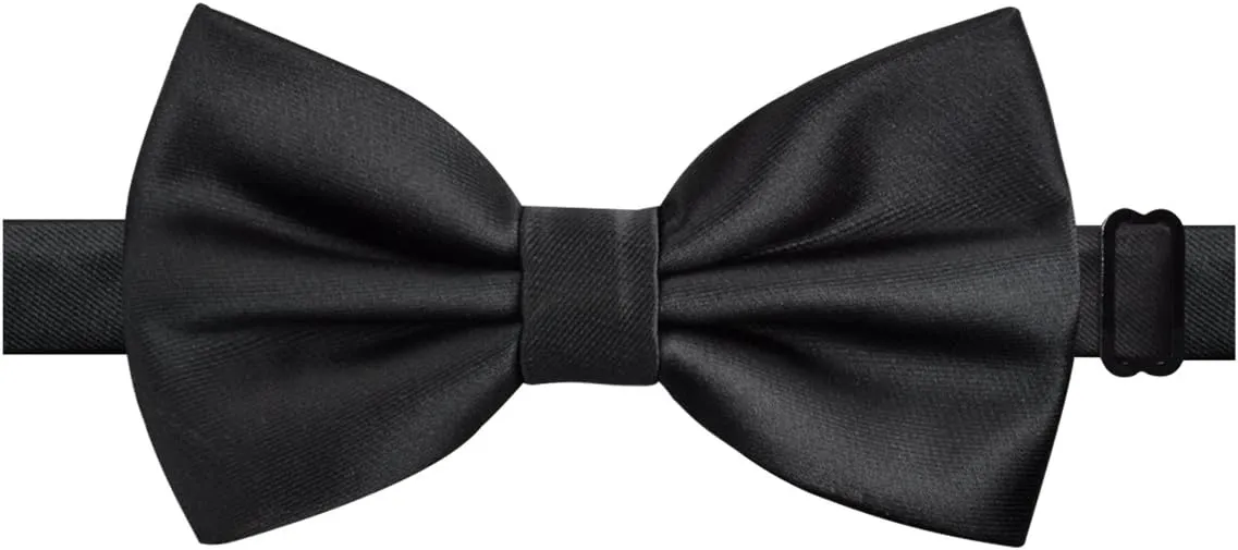 Alizeal Multicolored Silk Solid Cummerbund for Mens Gift Bow Tie Set
