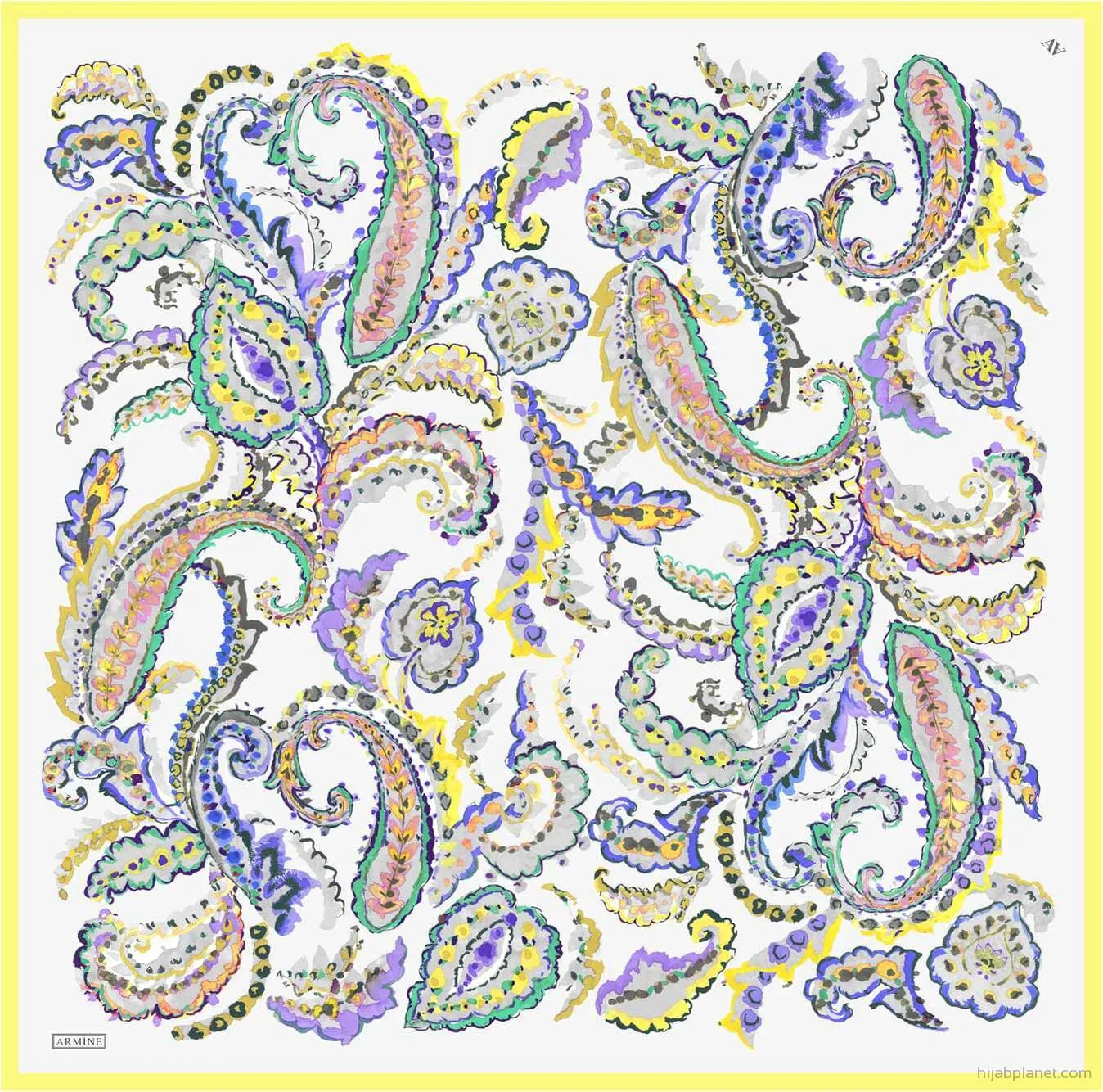 Armine Sagittarius Women Silk Scarf #83