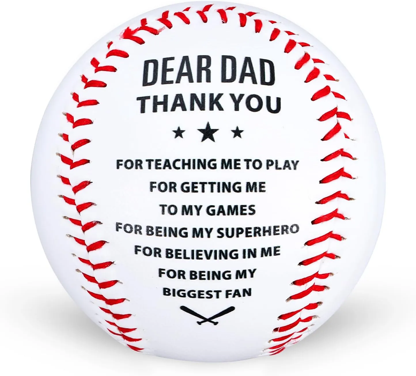Baseball Gifts for Dad, Father's Day Present with Acrylic Display Box for Father from Son Daughter, Baseball Gift for Daddy Papa Grandpa, Husband Present from Wife, Cool Giift for Baseballs Players