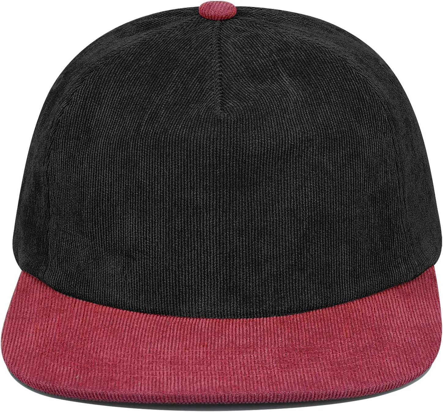 Clakllie Retro Flat Brim Baseball Cap Street Style Trucker Hat Snapback Low Profile Dad Hat Cooling Hip Hop Caps