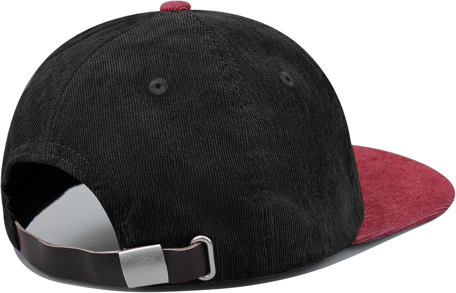 Clakllie Retro Flat Brim Baseball Cap Street Style Trucker Hat Snapback Low Profile Dad Hat Cooling Hip Hop Caps
