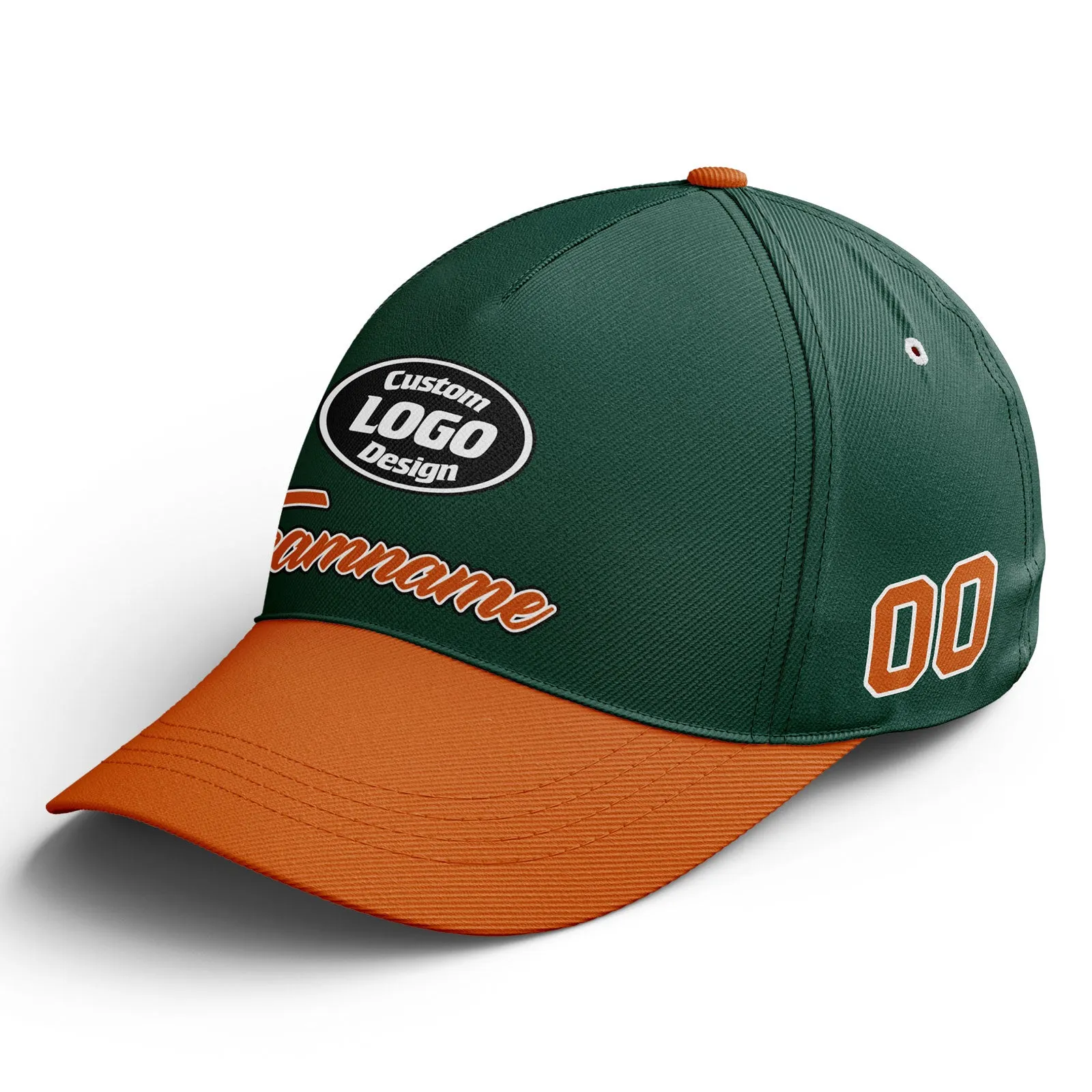 Custom Hat Sport Design Cap Stitched Adjustable Personalized BBCA-D028015-7