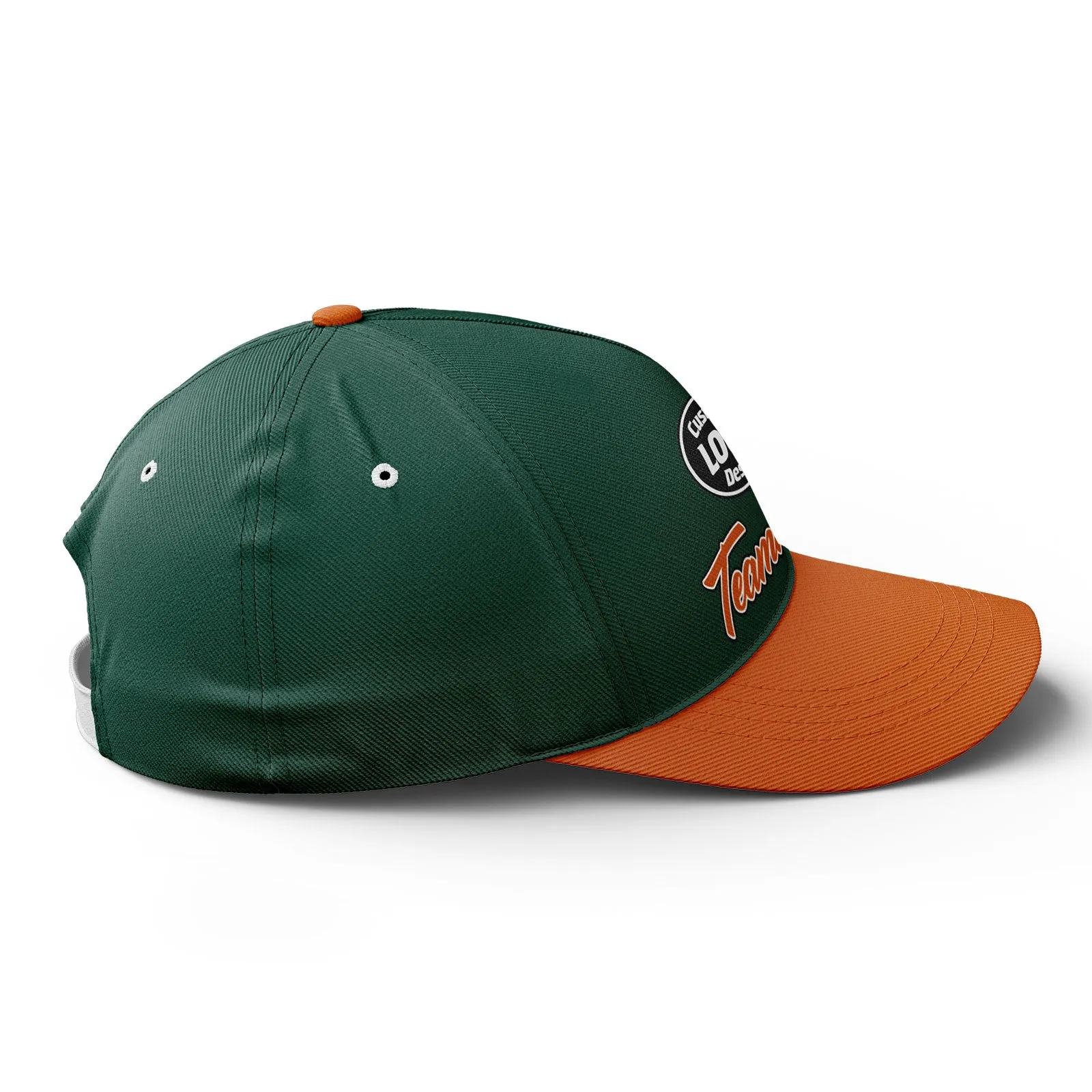 Custom Hat Sport Design Cap Stitched Adjustable Personalized BBCA-D028015-7