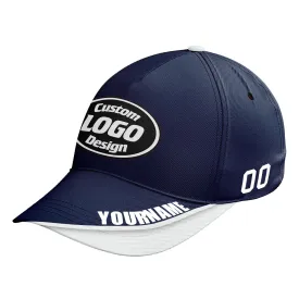Custom Hat Sport Design Cap Stitched Adjustable Personalized Hats-D020105-9