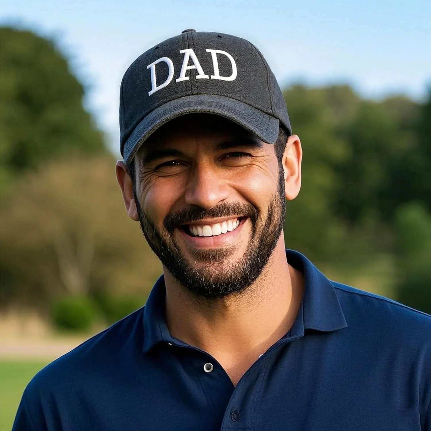 Dad Hats with Gift Box, Dad Gifts from Daughter Son Wife, Adjustable Daddy Baseball Cap