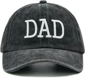 Dad Hats with Gift Box, Dad Gifts from Daughter Son Wife, Adjustable Daddy Baseball Cap