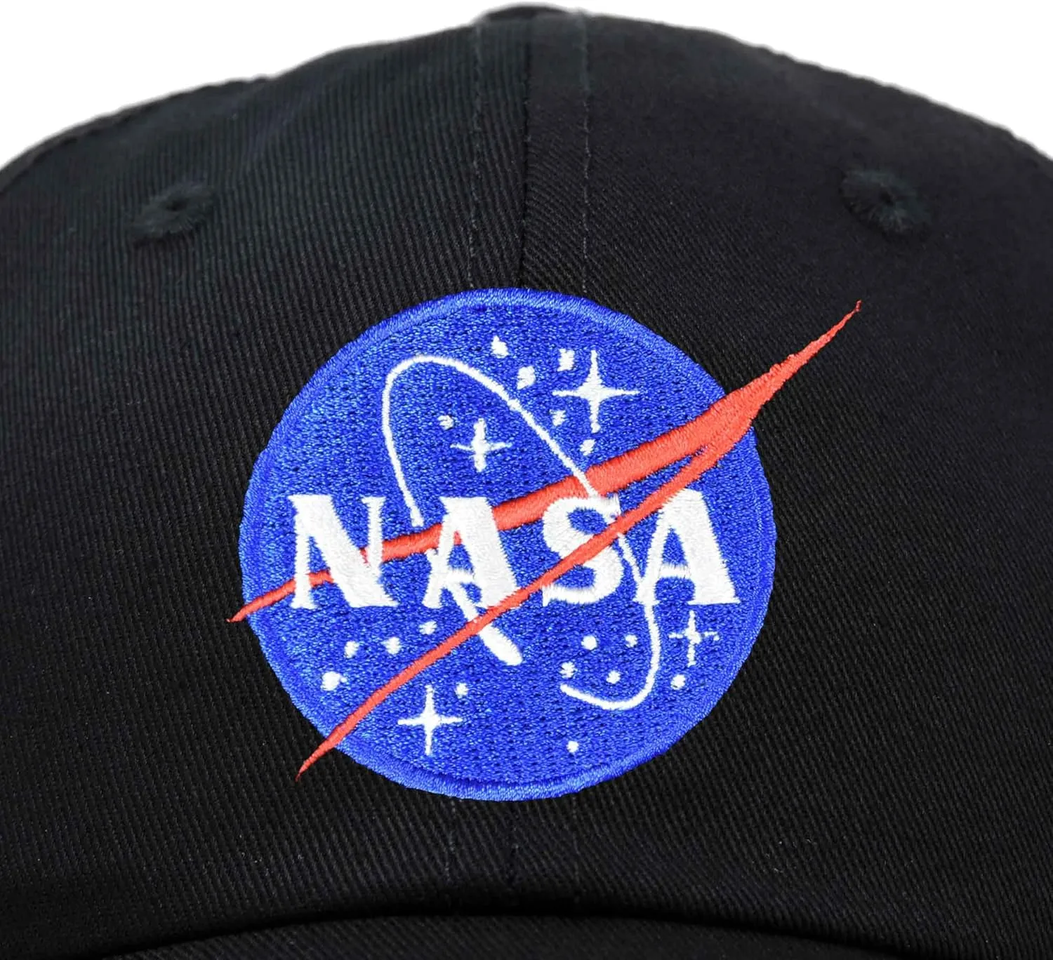DALIX NASA Embroidered Mens Womens Cotton Dad Hat Baseball Cap Adjustable