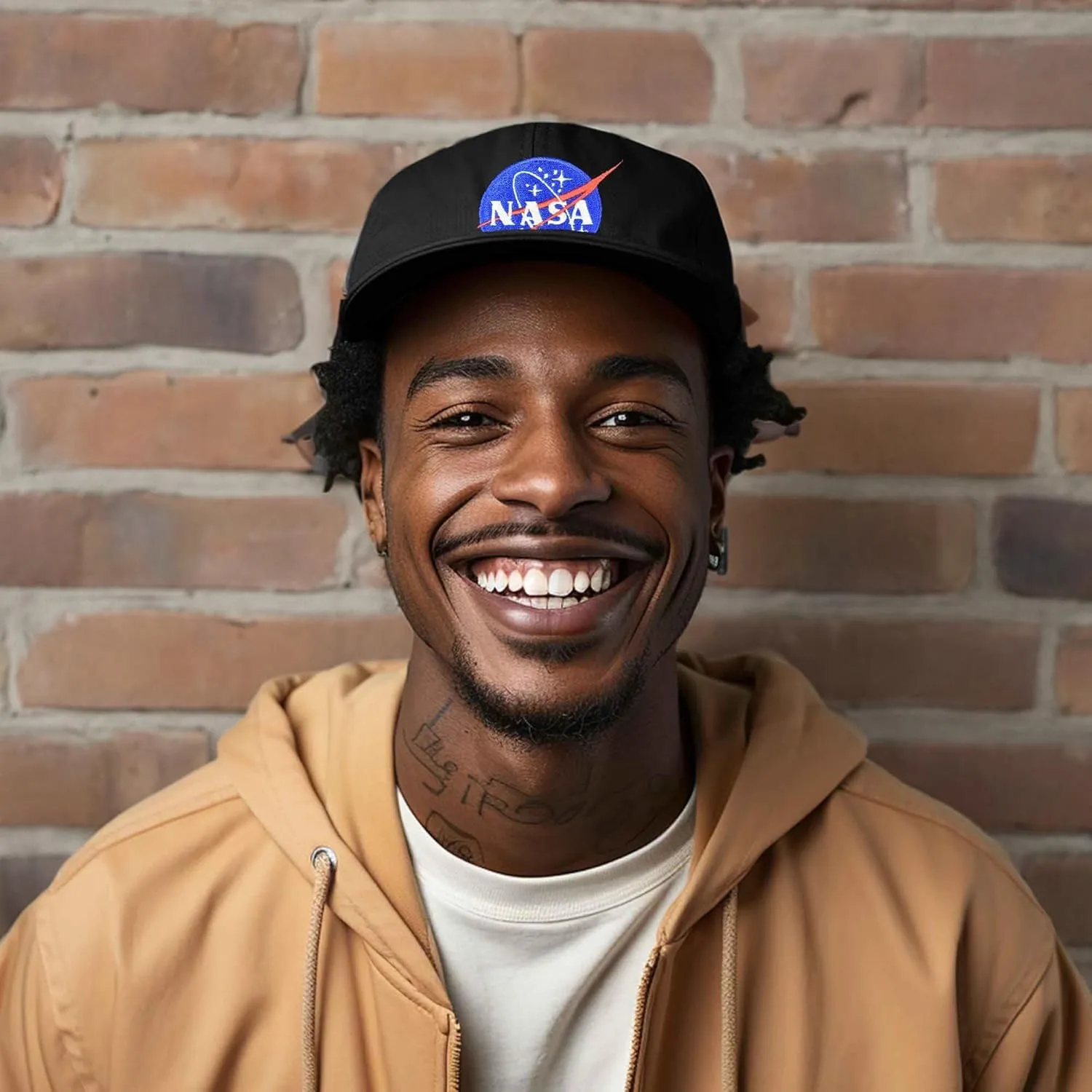 DALIX NASA Embroidered Mens Womens Cotton Dad Hat Baseball Cap Adjustable