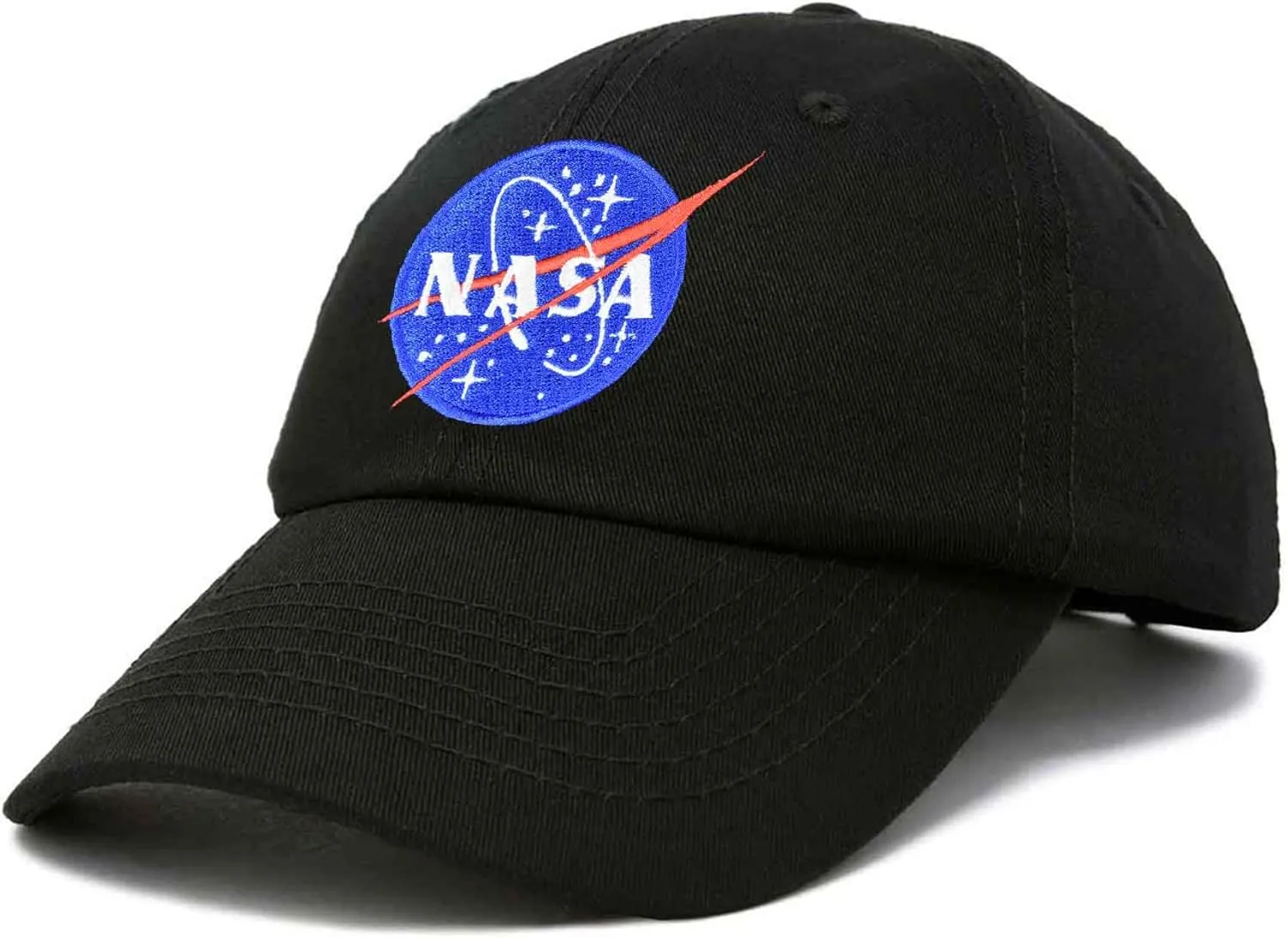 DALIX NASA Embroidered Mens Womens Cotton Dad Hat Baseball Cap Adjustable