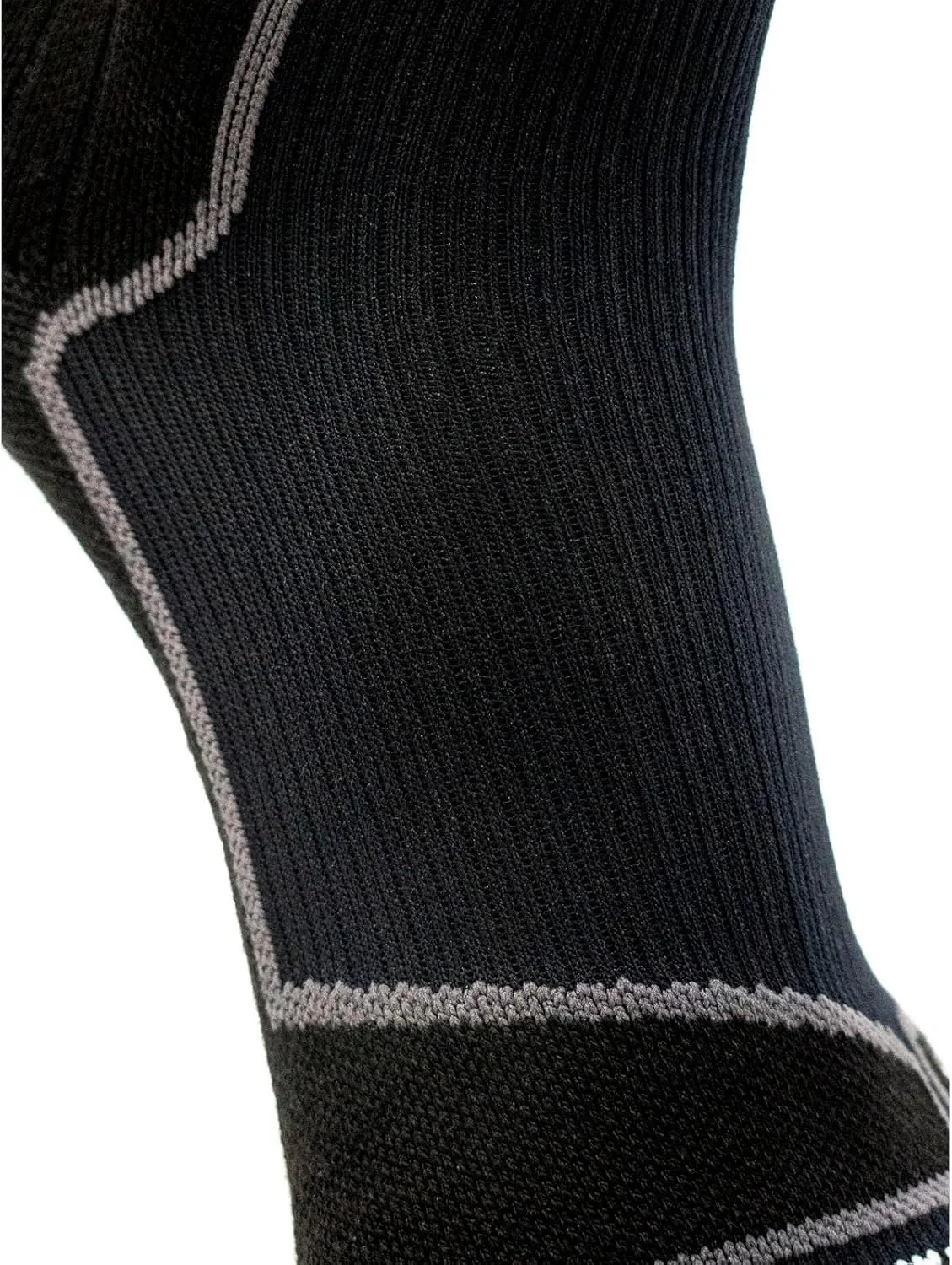 DISSENT GFX Compression Hybrid DLX-Merino Wool Low-Profile High-Performance Ski Socks