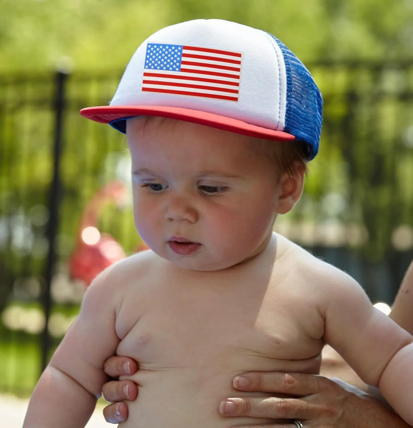 Funky Junque Kids Baseball Hat Girl Boy Toddler Infant Flat Brim Trucker Hat Youth Sun Beach Cap Summer Mesh