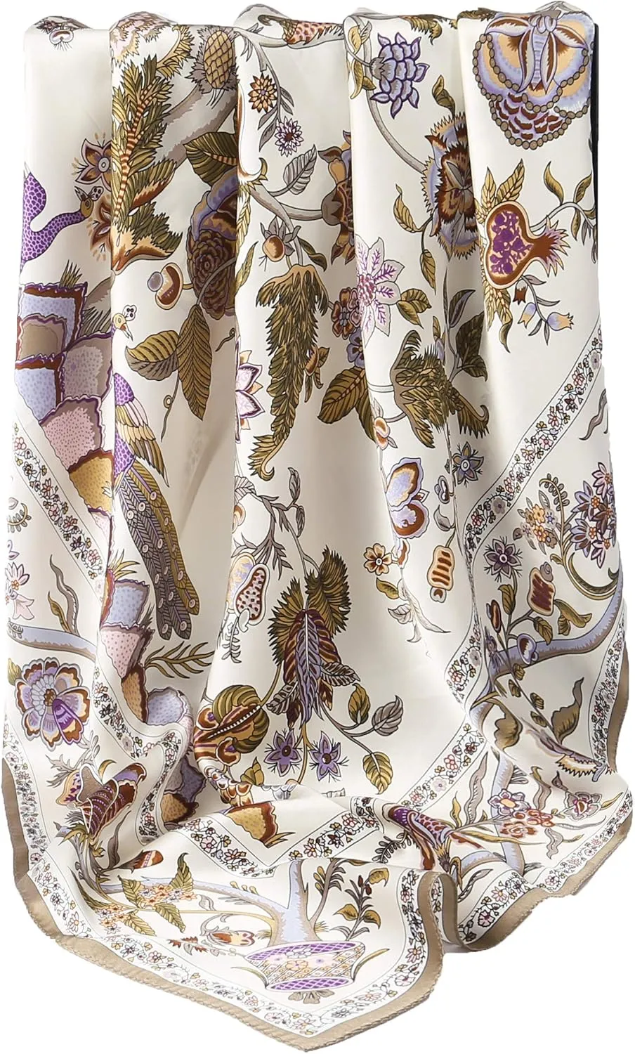 Grace Scarves 100% Silk Scarves, Extra-Large and XX-Large