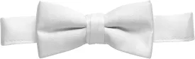 HOLD'EM Bow Tie For Boys and Baby Satin look Solid Color Adjustable Pre-tied