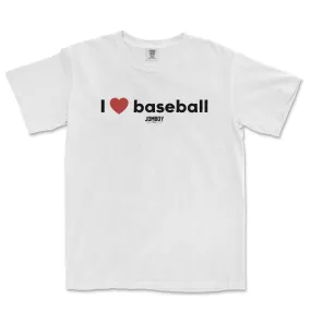 I ❤️ Baseball | COMFORT COLORS® VINTAGE TEE