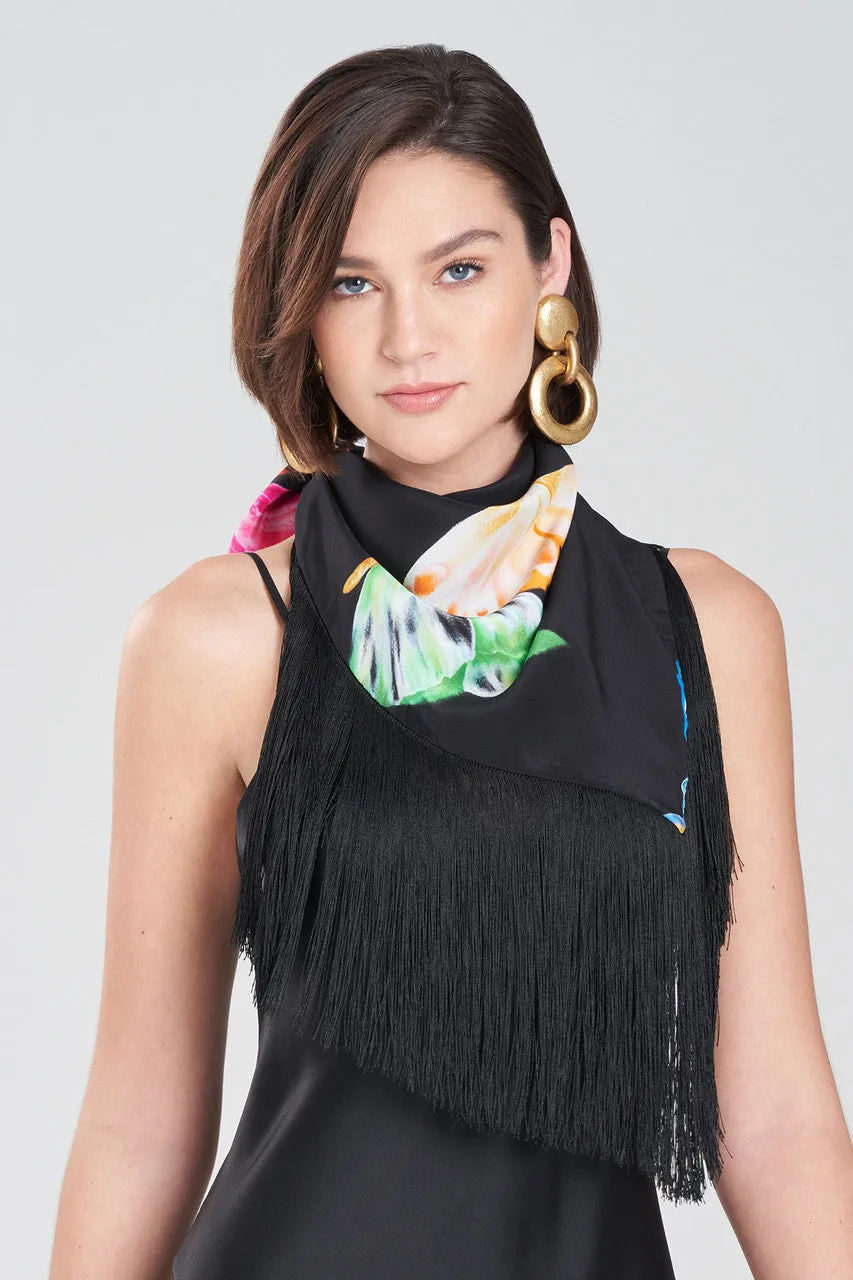 Kyoko Butterfly Fringe Scarf