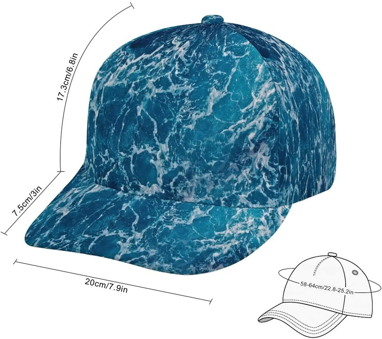 Men Women Baseball Cap Hip Hop Trucker Cap Snapback Hat Dad Hat