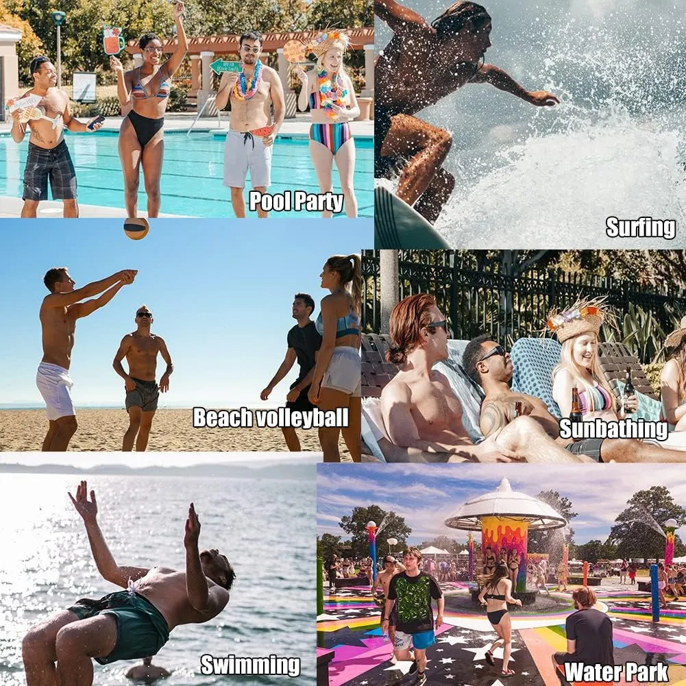 Men's Duck Swim Trunks Bathing Suits Swimming Shorts with Mesh Liner