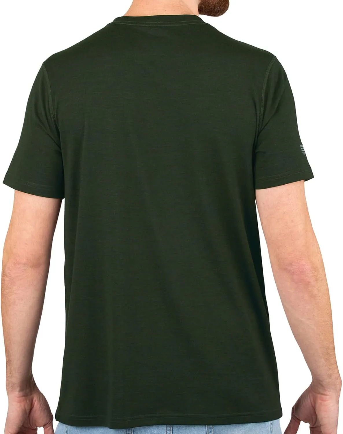 MERIWOOL Mens Merino Wool Short Sleeve T Shirt Lightweight Base Layer