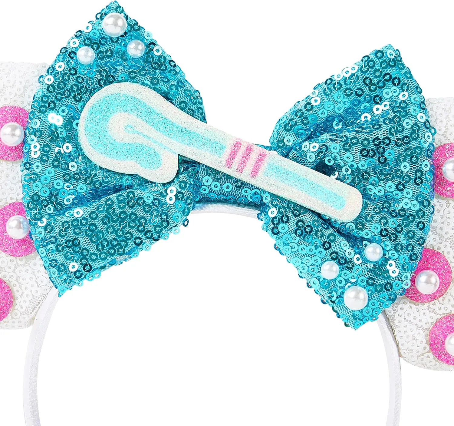 Mouse Ear Headbands,Sparkle Mouse Ears Headband for Women Girls Cartoon Princess Costume Cosplay Decoration (bo beep)