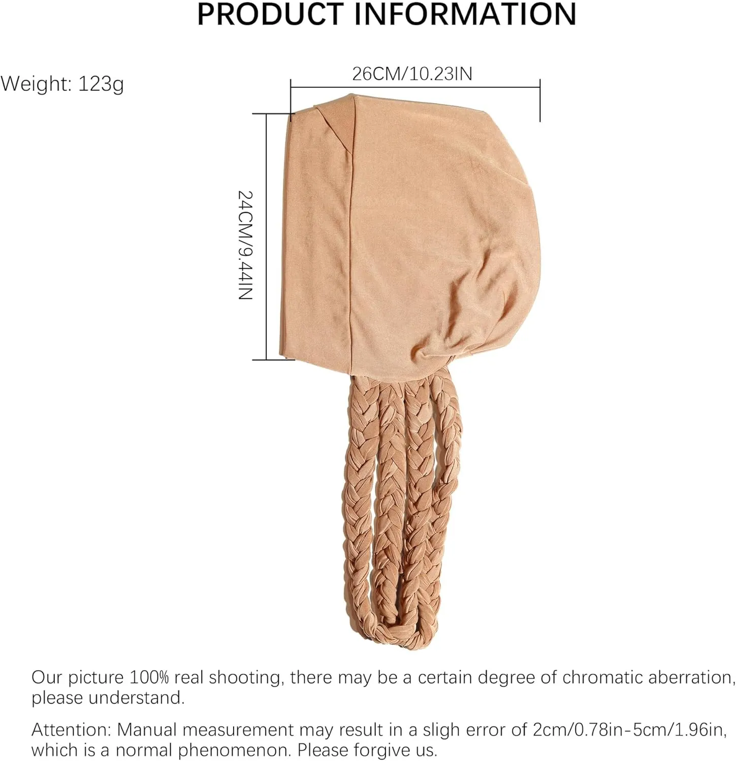 Muslim Turban Pre-Tied Twisted Braid Hair Cover Wrap Hat African Beanie Headwraps for Women