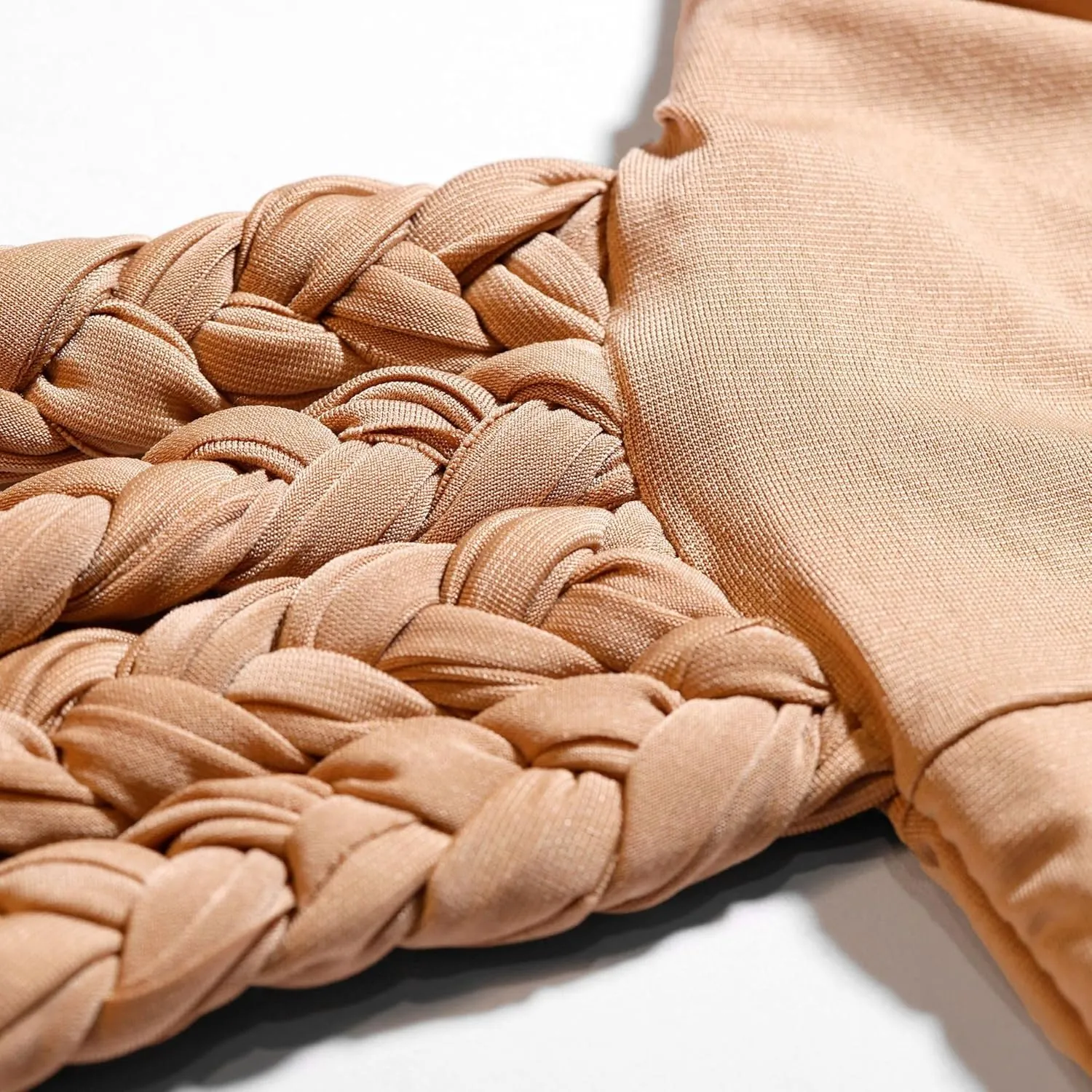 Muslim Turban Pre-Tied Twisted Braid Hair Cover Wrap Hat African Beanie Headwraps for Women