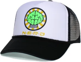 Nerd Trucker Hat Neptunes N*E*R*D N.E.R.D. Cap Adult One-Size Multi