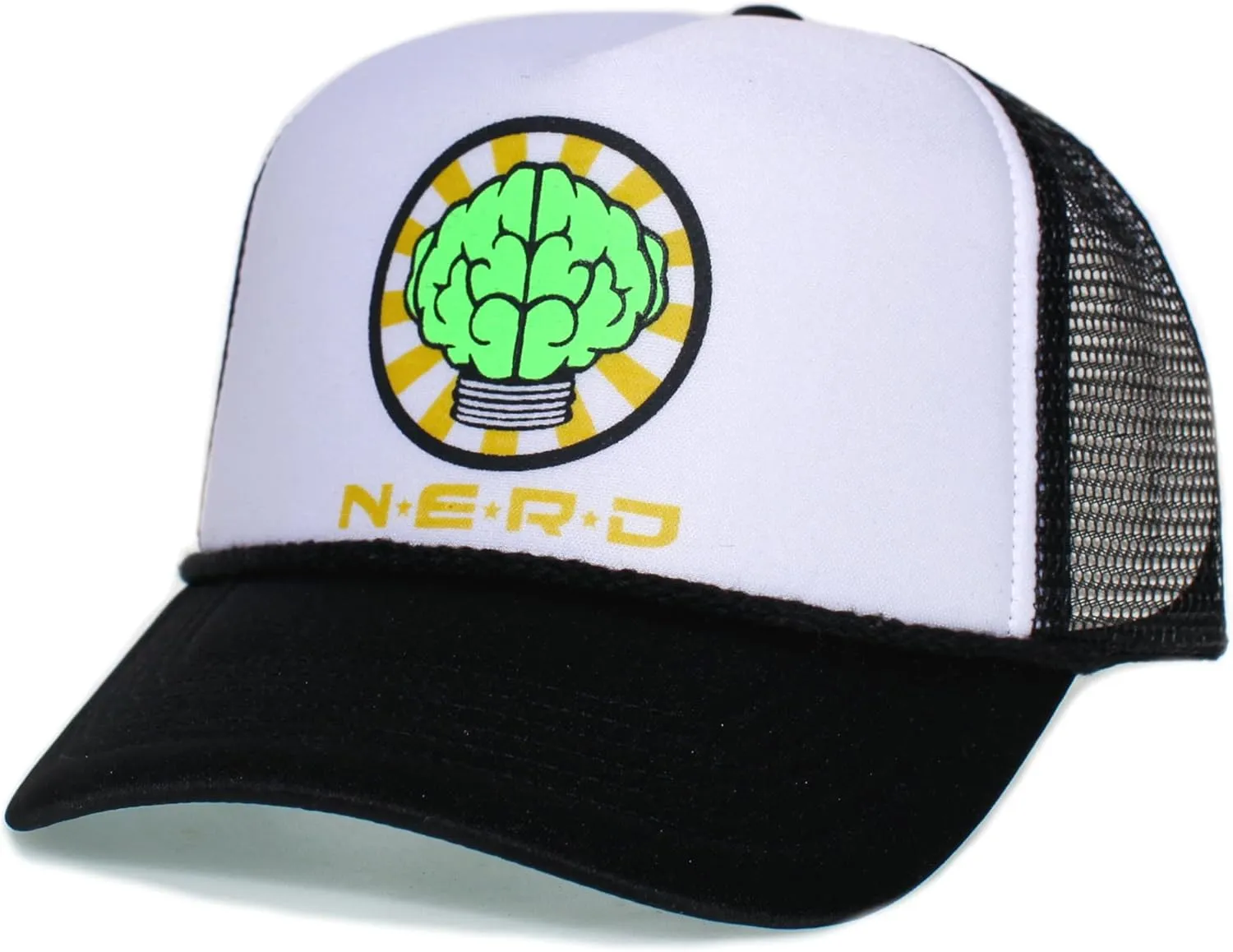 Nerd Trucker Hat Neptunes N*E*R*D N.E.R.D. Cap Adult One-Size Multi