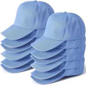 Pcs Kids Baseball Caps Adjustable Plain Baseball Hats Cotton Blank Hats Bulk for Girls Boys Sport Team