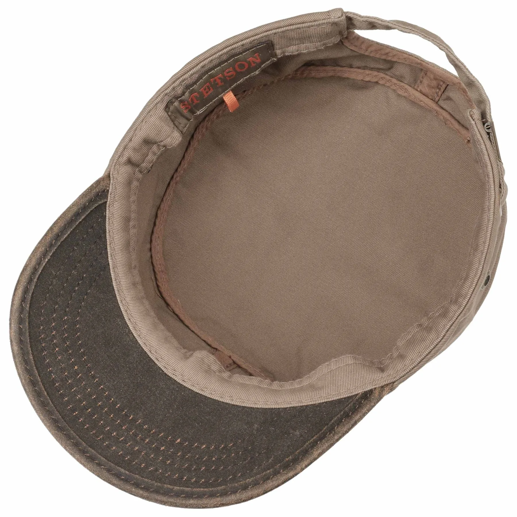 Stetson Katonah Cotton Engineers / Army Cap Beige/Brown