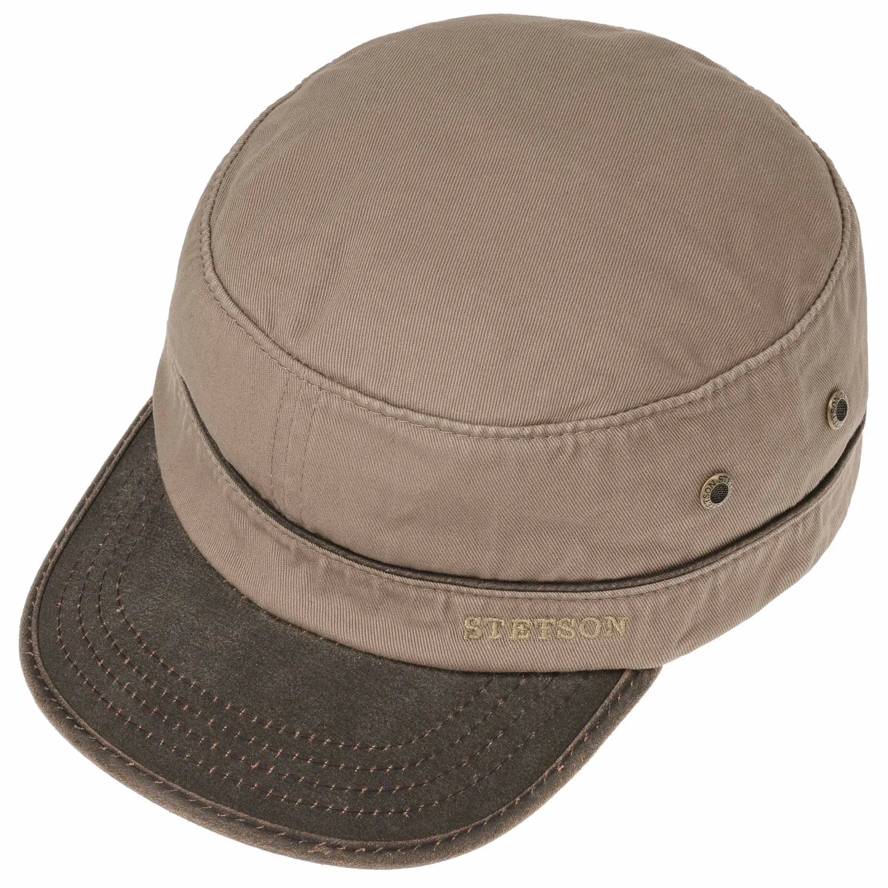 Stetson Katonah Cotton Engineers / Army Cap Beige/Brown