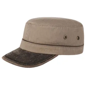 Stetson Katonah Cotton Engineers / Army Cap Beige/Brown