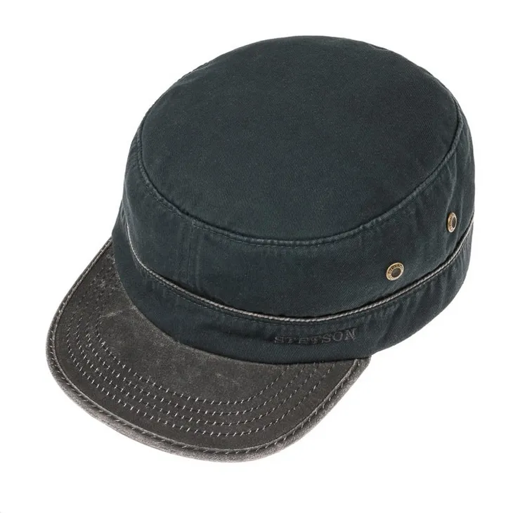Stetson Katonah Cotton Engineers / Army Cap Navy