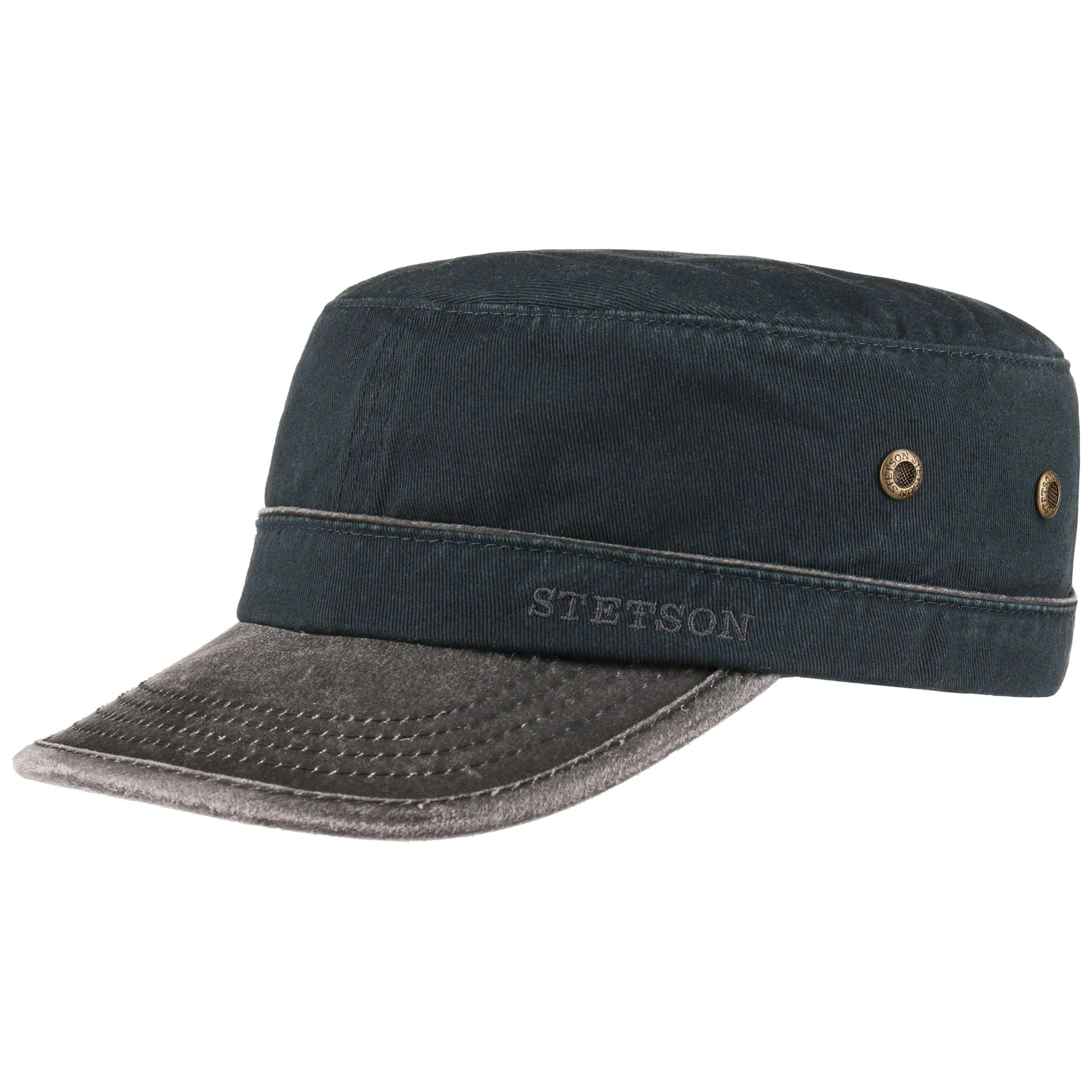 Stetson Katonah Cotton Engineers / Army Cap Navy
