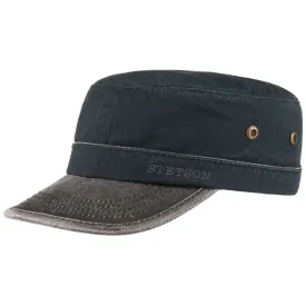 Stetson Katonah Cotton Engineers / Army Cap Navy