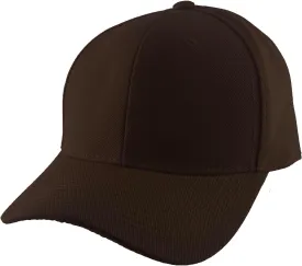 TOP HEADWEAR Blank Fitted Curved Cap Hat