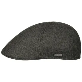 Ventridge Ivy Wool Flat Cap by Stetson