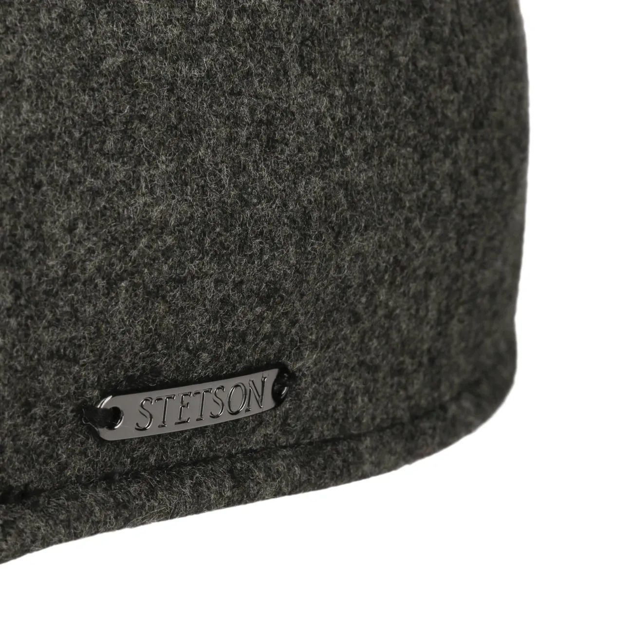 Ventridge Ivy Wool Flat Cap by Stetson